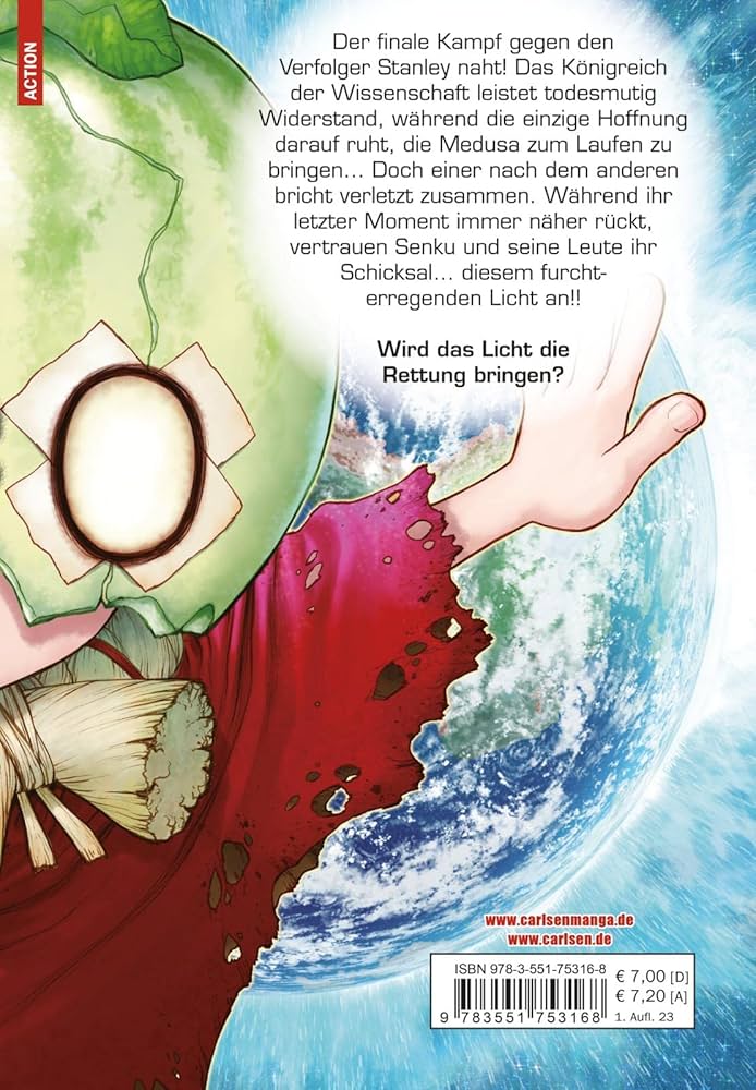 Amazon | Dr. Stone 22: Verrueckte Abenteuer, Action und